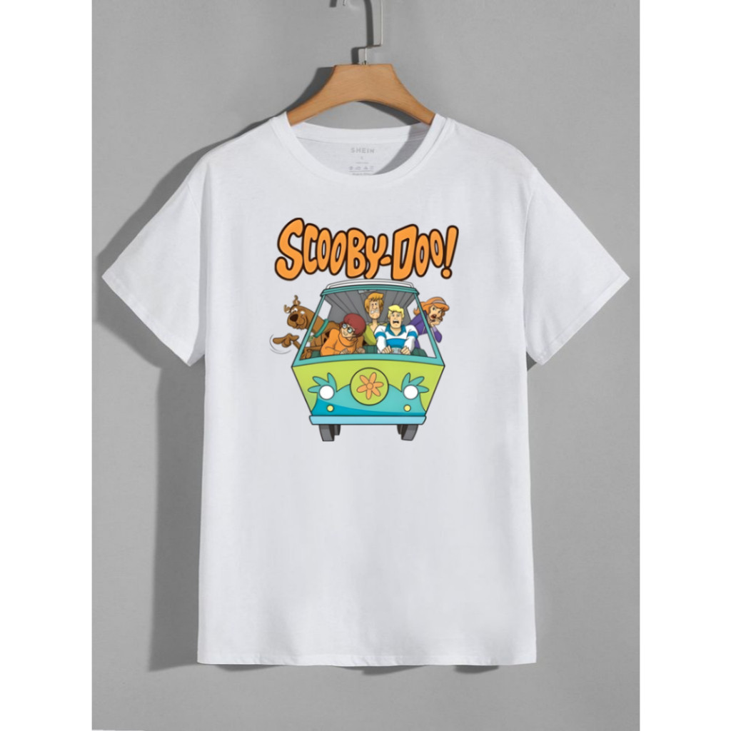 Camiseta Scooby Doo Coloridas Desenho Filme Camisa Modelo Premium Feminina Masculina Unissex Verão 001
