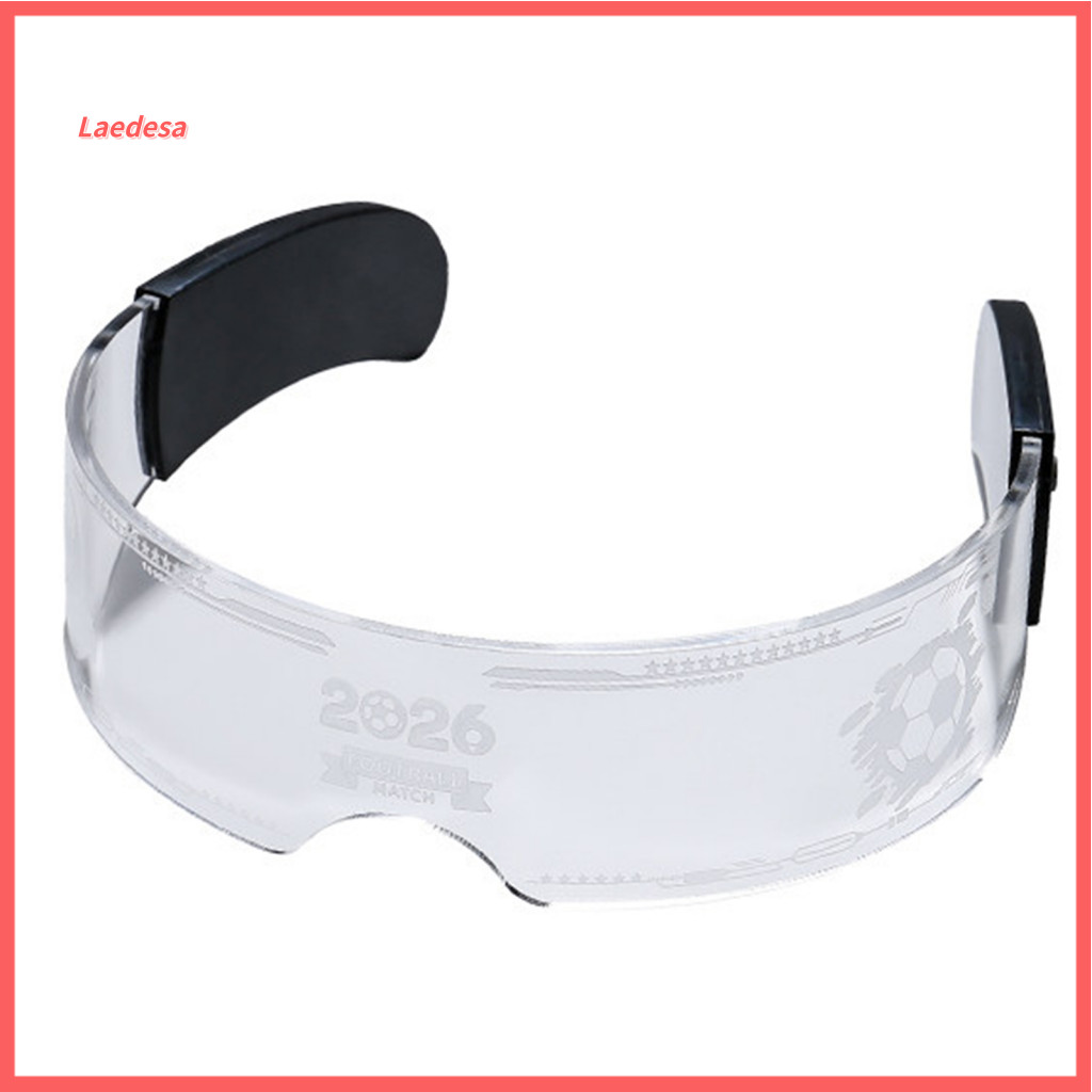 Led Light Glasses Neon Up 7 Colors 12 Flash Modes Cyberpunk Rave Sunglasses for Festivals Concerts Party Cosplay Glow Fu