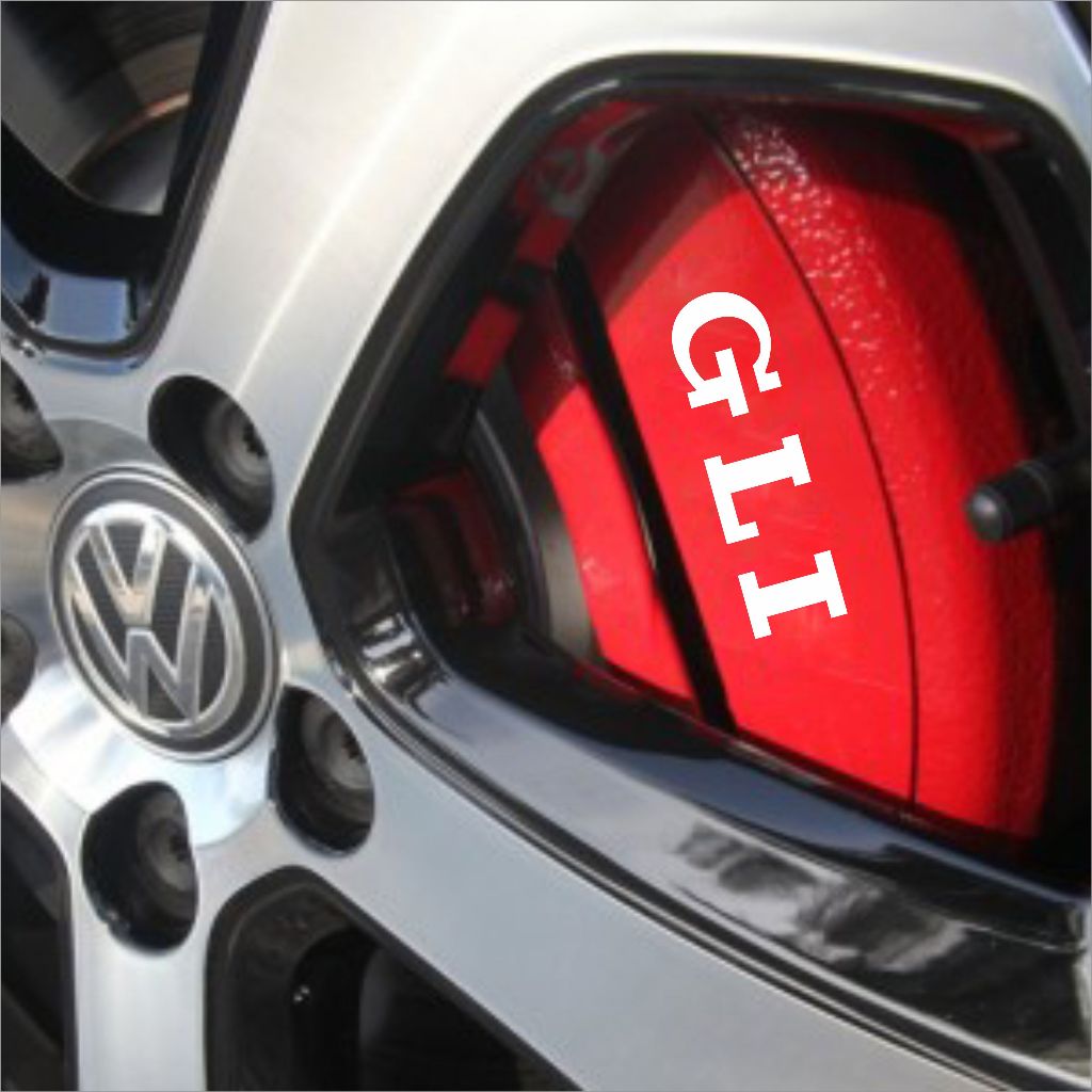 Kit 5 Adesivos Gli Vw Jetta Pinça De Freio Brembo