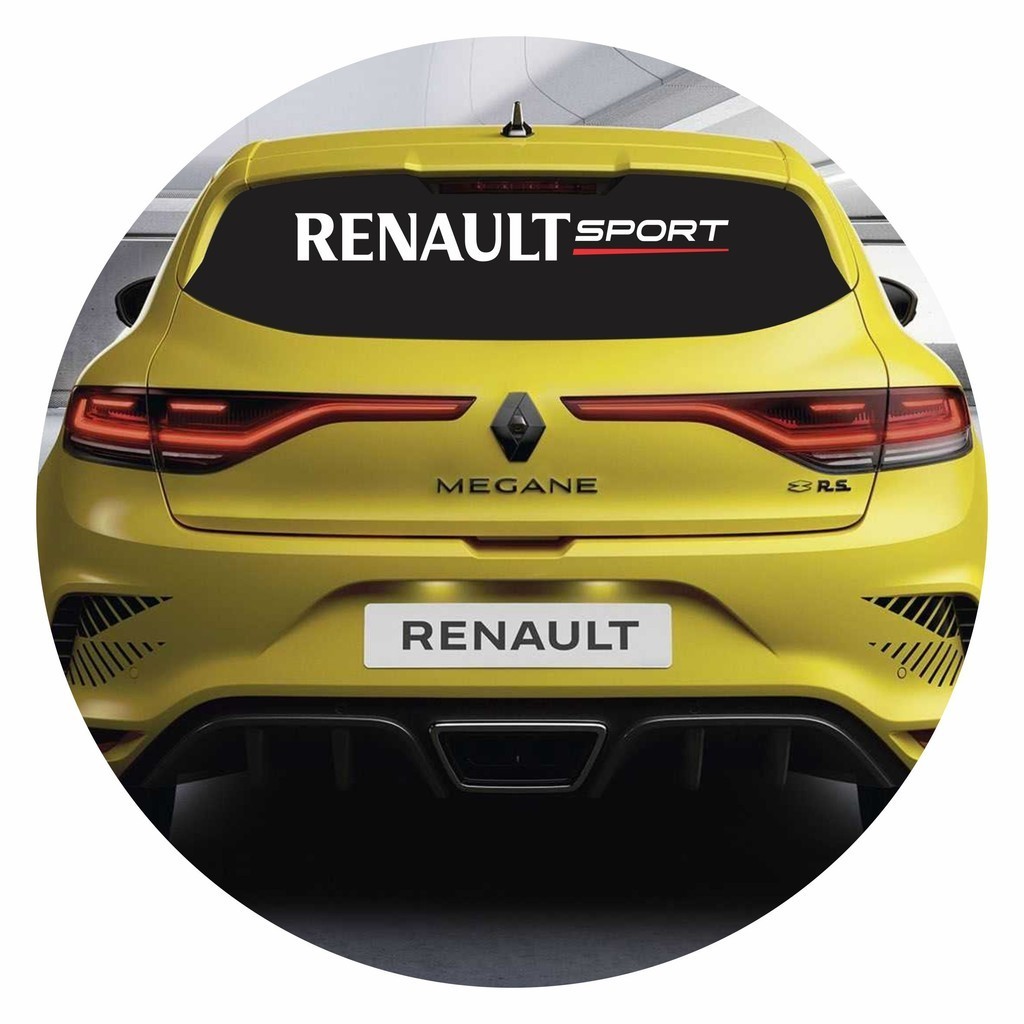 Adesivos Faixa De Pára-brisa Renault Sport Parabrisa Renault