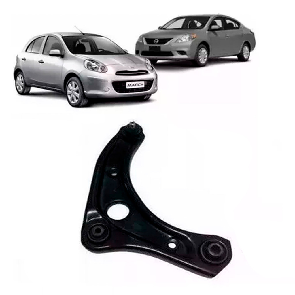 Bandeja Nissan March Versa 2011 A 2020 Lado Esquerdo e Pivô