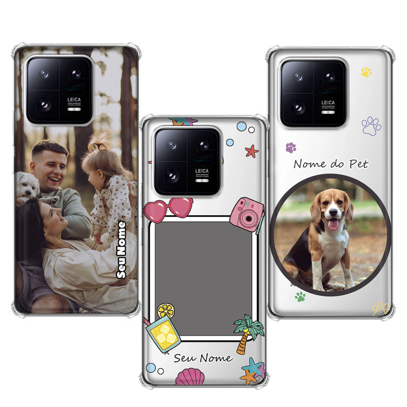 Capinha compatível com Xiaomi 13 Pro - Fotos Personalizadas