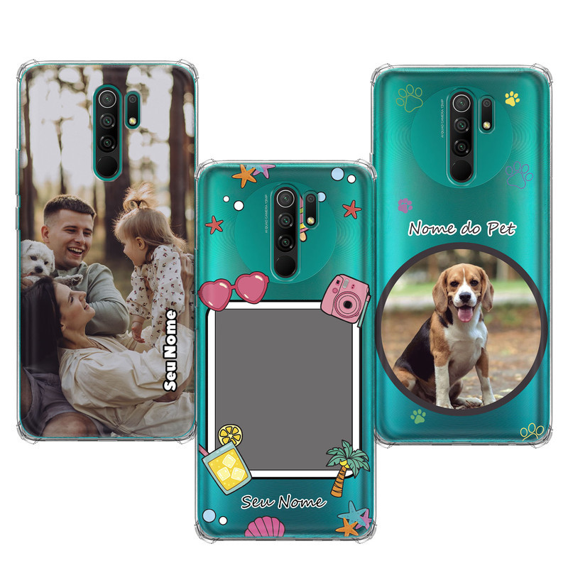 Capinha compatível com Xiaomi Redmi 9 - Fotos Personalizadas