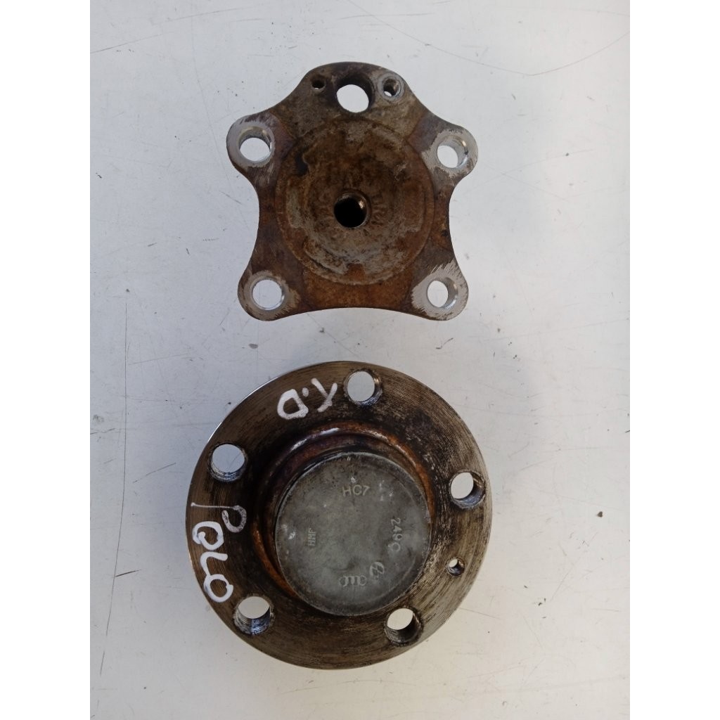 Par Componentes Cubo Roda Traseira Direita Polo 1.6 16v Msi