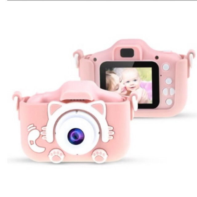 Câmera Infantil Digital 1080P 13MP com Tela 2” LCD e Zoom 4x – Mini Câmera Fotográfica para Crianças + Brinde
