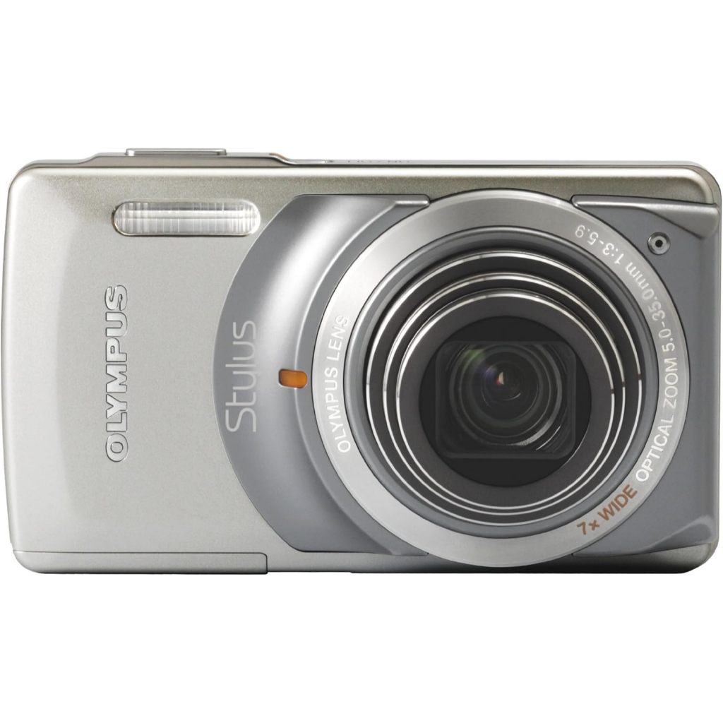 Câmera digital OLYMPUS Stylus 7010 de 12 MP com zoom estabilizado de imagem dupla de 7x e LCD de 2,7