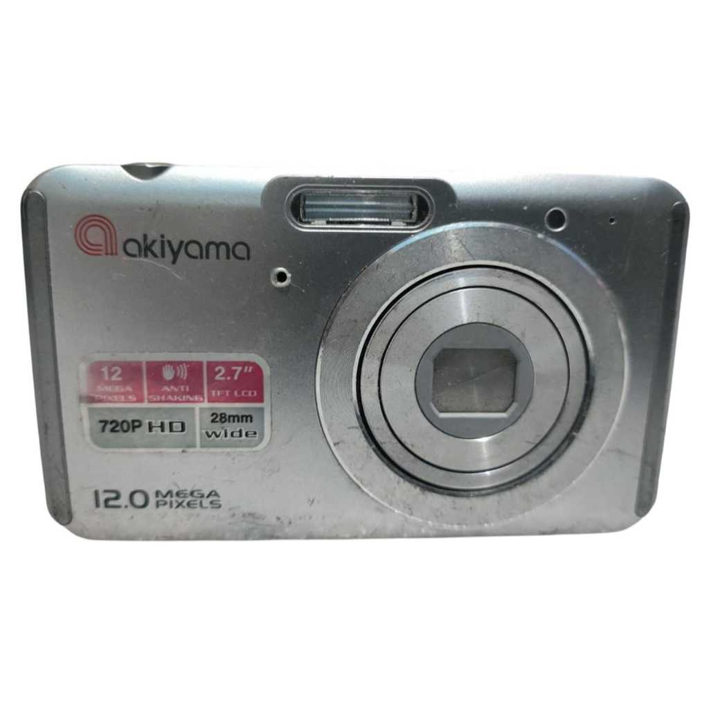 Câmera digital Akiyama 12.0mp 5x funcionando com defeito no LCD sem acessórios