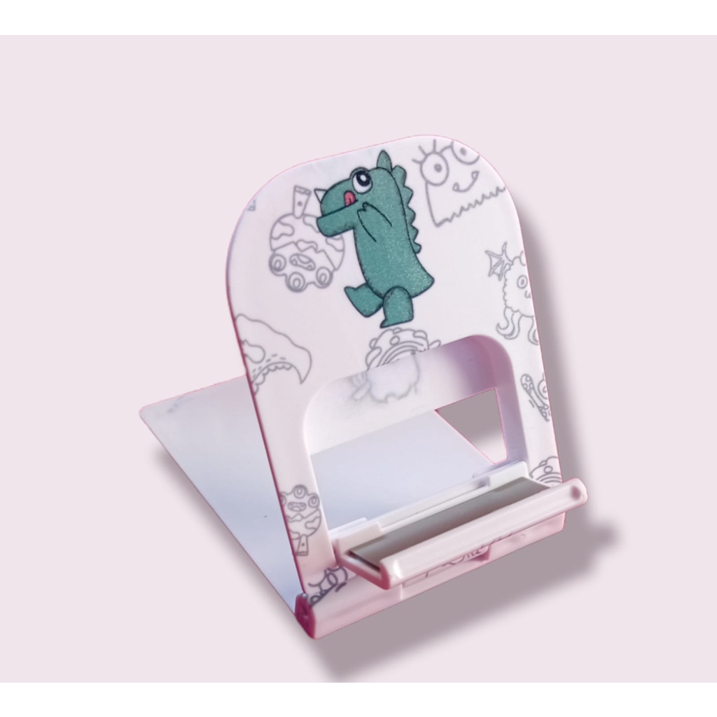 suporte dobrável de mesa para celular cartoon adulto ou infantil