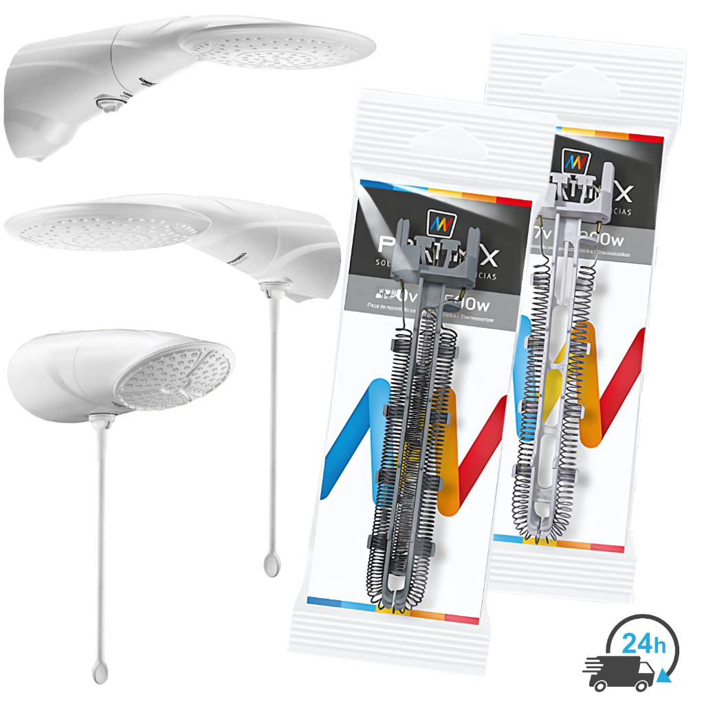 Resistencia Para Chuveiro Top Jet Ducha Lorenzetti Advanced Eletronica Multitemperatura 127v 220v