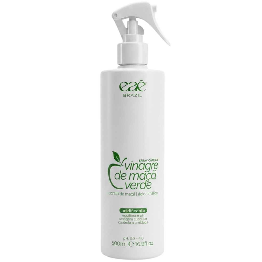 Spray Capilar Vinagre de Maça Verde 500ml - Acidificante Eae