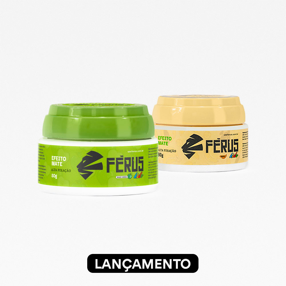 Ceras Modeladoras Banana e Maça Verde Efeito Mate Ferus Kids
