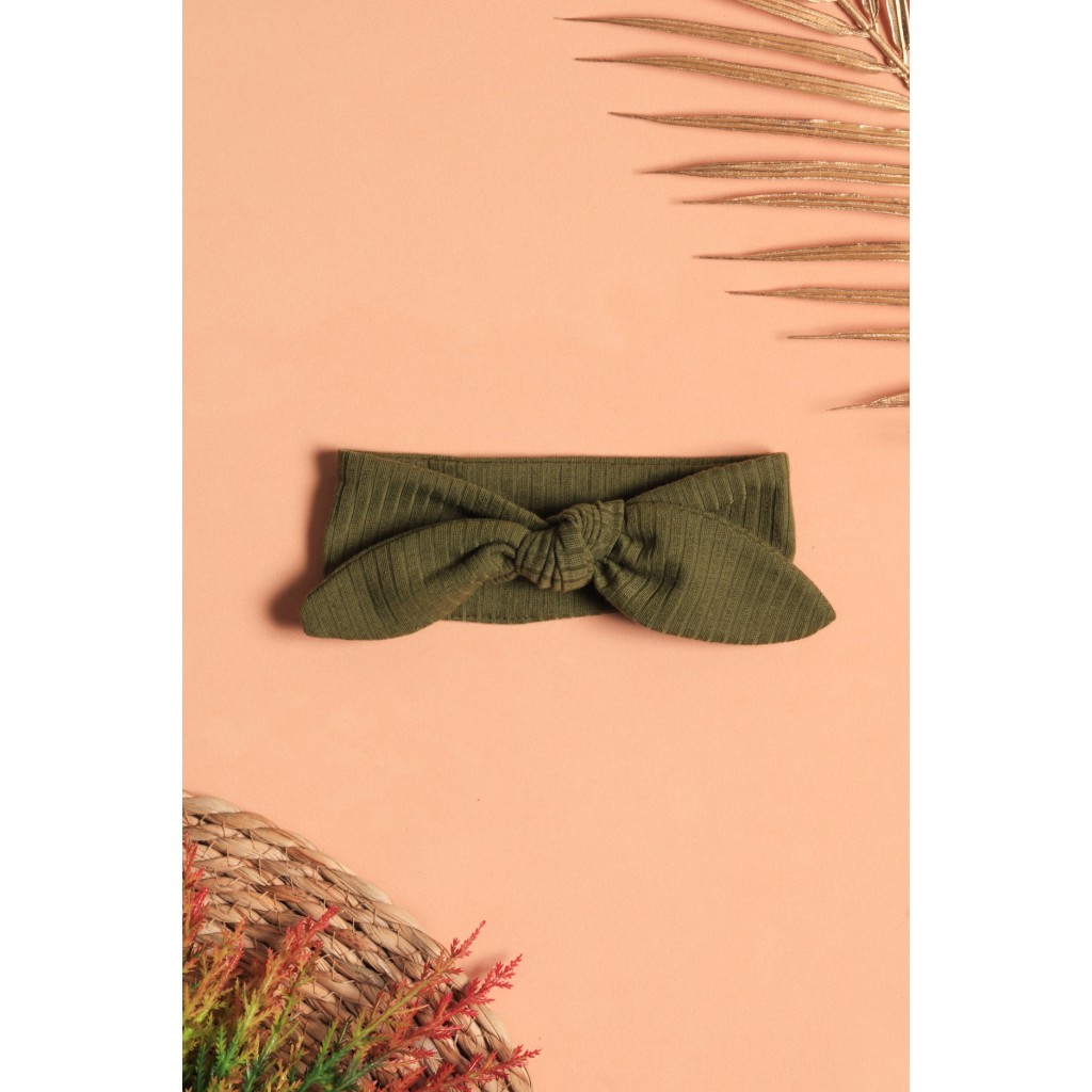 Faixinha de Cabelo - Verde Militar - Ame Kids