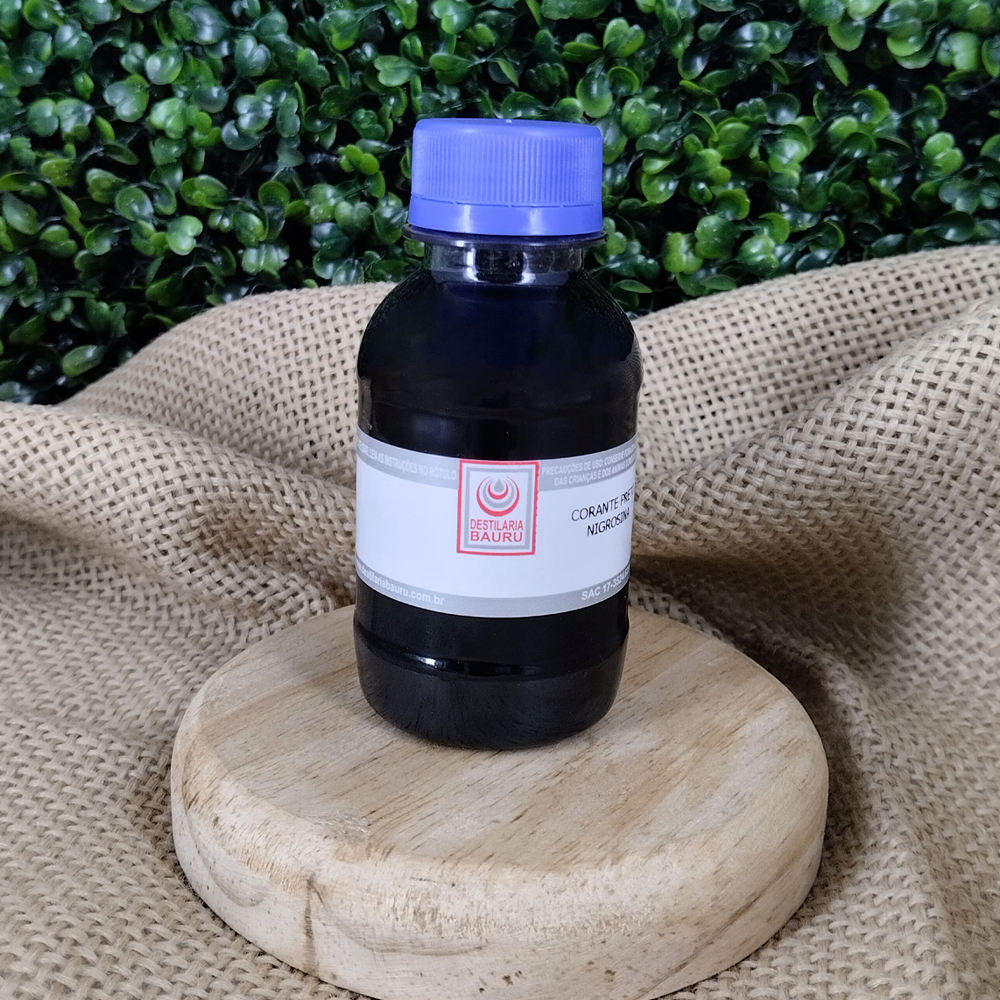 Corante Preto Nigrosina Líquido - Para Sabonetes Artesanais e Cosméticos 100ml