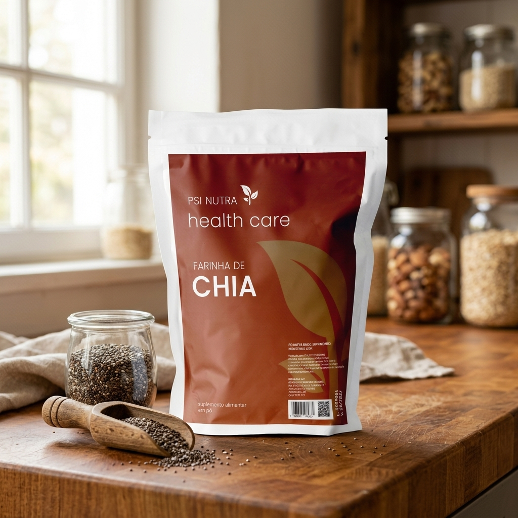 Farinha de Chia Premium Psi Nutra Envio Mais Rápido