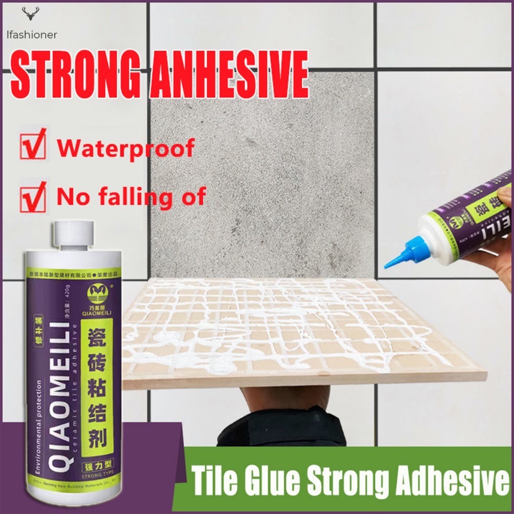 Cola De Reparo De Azulejo Cerâmico Para Costura De Piso E Parede De Banheiro-Fix Falling Hollow Warping Tiles