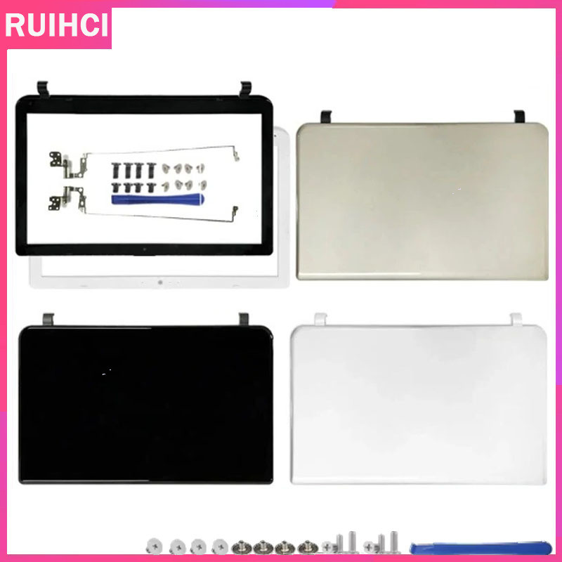 Para Toshiba Satélite L50 L55 L50-B L55 S55T S55 Novo Portátil LCD Capa Traseira Caso Moldura Frontal Dobradiças Sem Toq