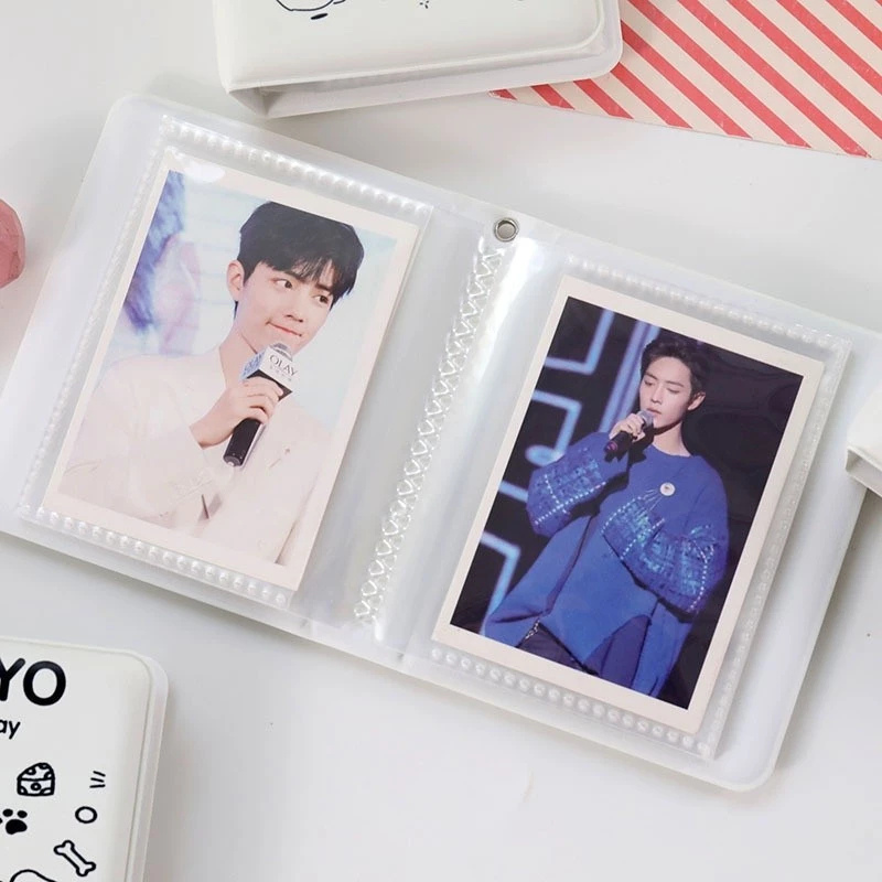 40 Slots Cute Idol Photocard Collection Book Capa Moda Coreana