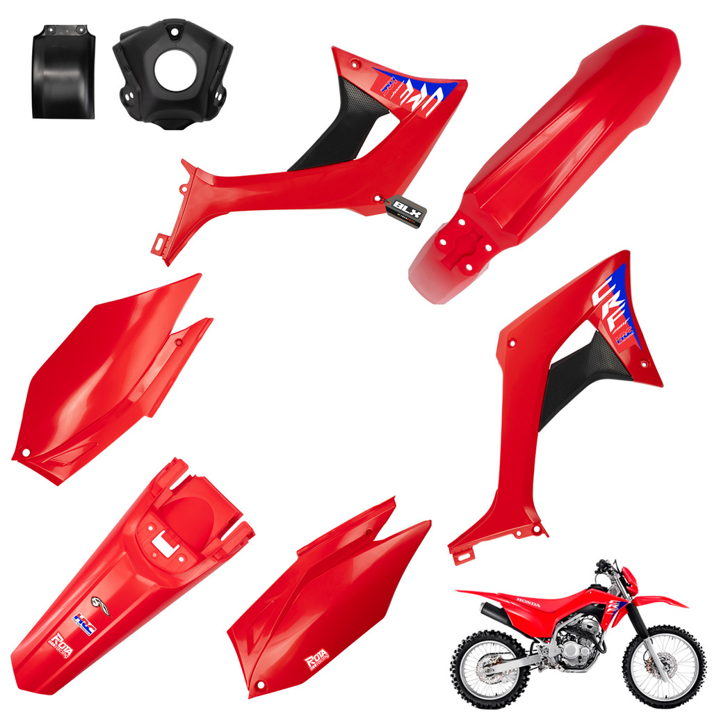 Kit Roupa Carenagens Crf 250f Adesivos Premium  (2018... Réplica Original Amx