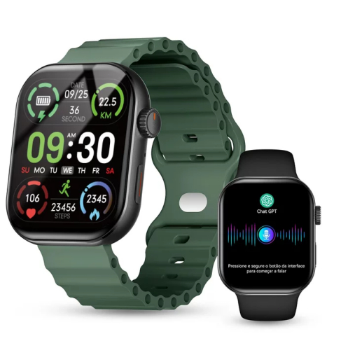 Smartwatch with ChatGPT AI, Bluetooth Calling, 150+ Sports Modes, 3ATM, 7-Day Battery Life