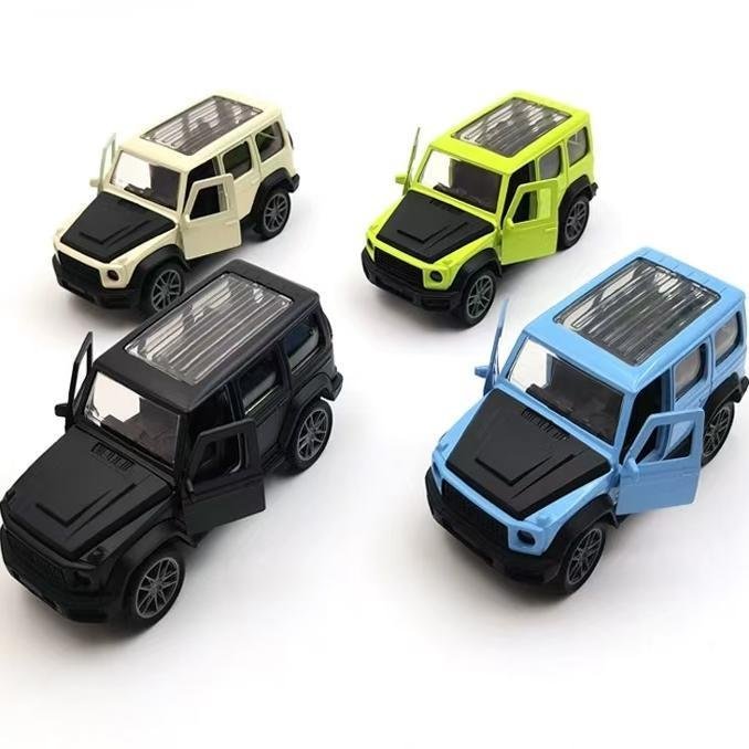 Carro de liga metálica popular, modelo de simulação para revenda, brinquedo decorativo infantil, carro off-road com port