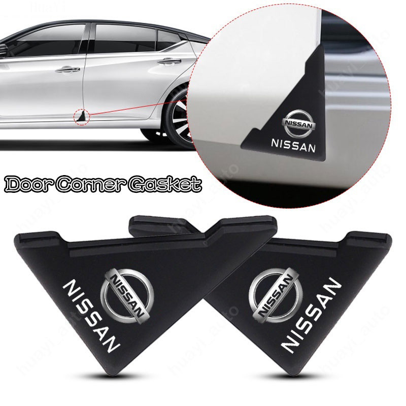 [Oferta por Tempo Limitado] 2/4 Peças Protetor de Canto Anticolisão de Silicone Nissan, Acessórios Decorativos para Port