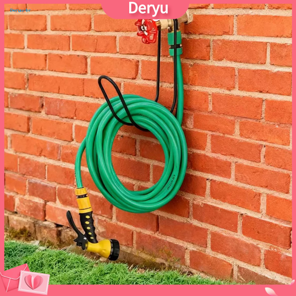 Hanging Hose Hanger Garden Holder Heavy Duty Outdoor Rack – No Drill Wall-mounted Water Durable Yard Organizer Hook fo