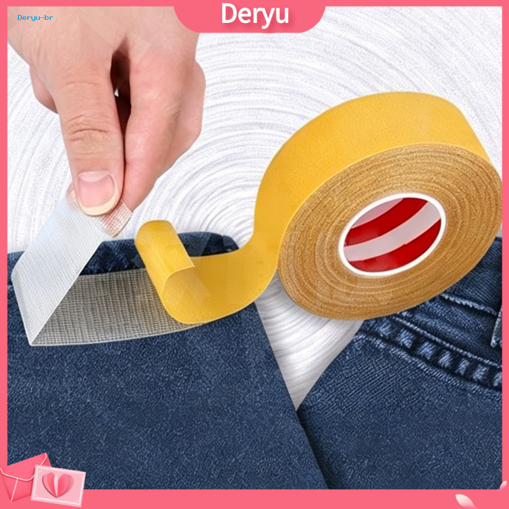 Double Rug Tape Heavy Duty 2/3 Pcs 20m Double-sided Fabric – Strong Adhesive for Posters Photos Wall Hanging Diy Craft