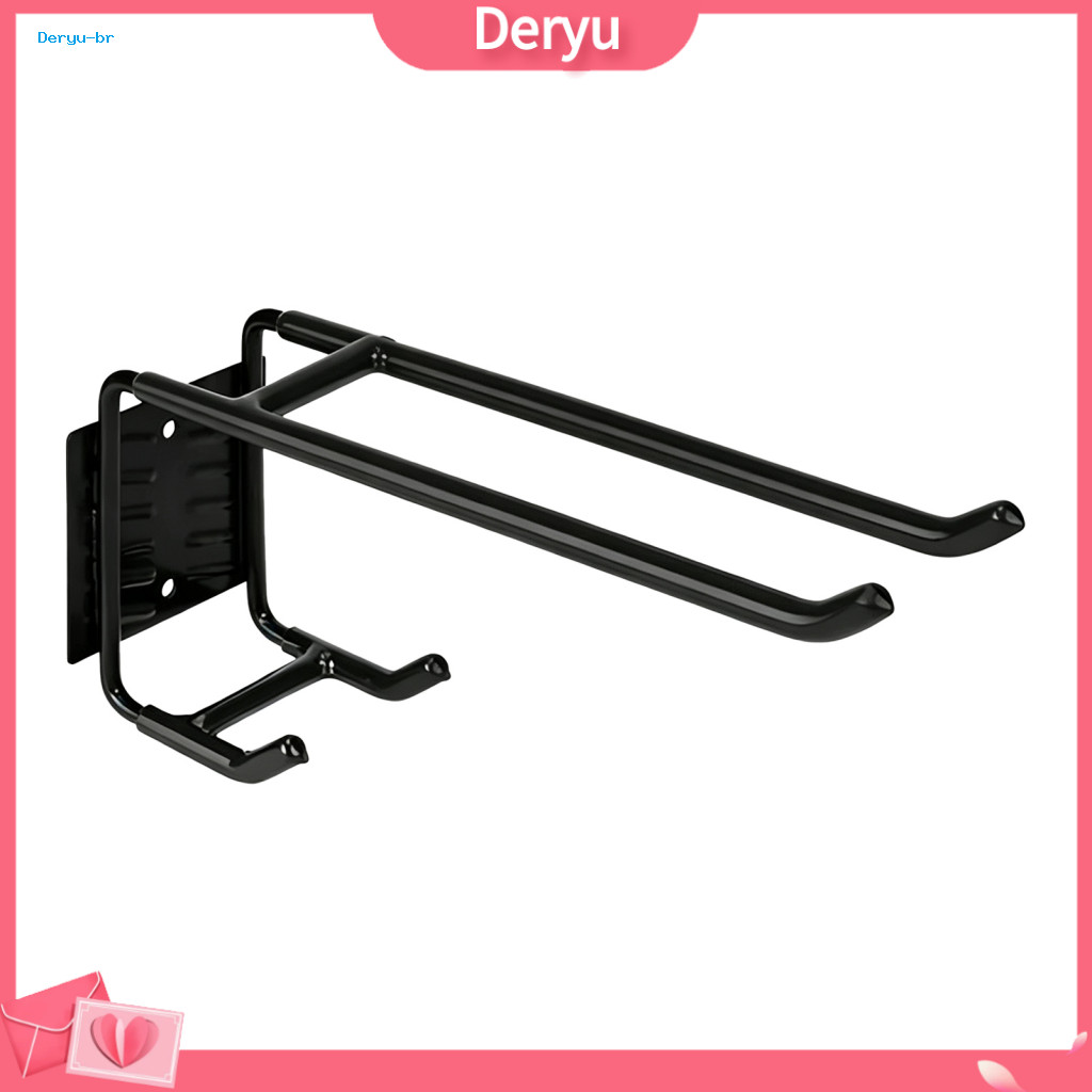 Heavy Duty Garage Wall Hooks Tool Organizer Rack U-shaped Storage Hook Wall-mounted Carbon Steel Holder for Extension Co