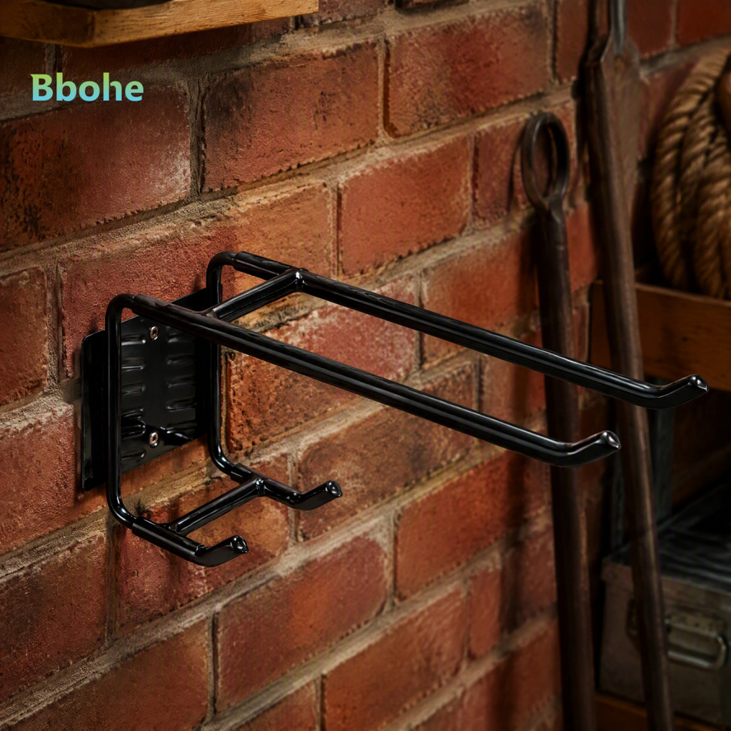 Steel Tool Storage Hangers Heavy Duty Garage Wall Hooks U-shaped Hook Wall-mounted Carbon Holder for Extension Cords Cab