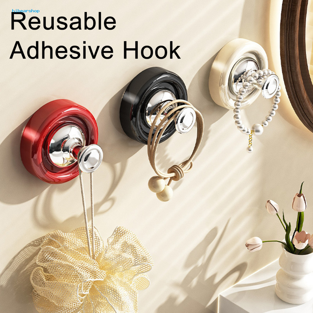 Heavy Duty Wall Hook Dopamine Decor Strong Suction Cup No Slip Load-bearing Reusable Storage for Home Organization Kitch