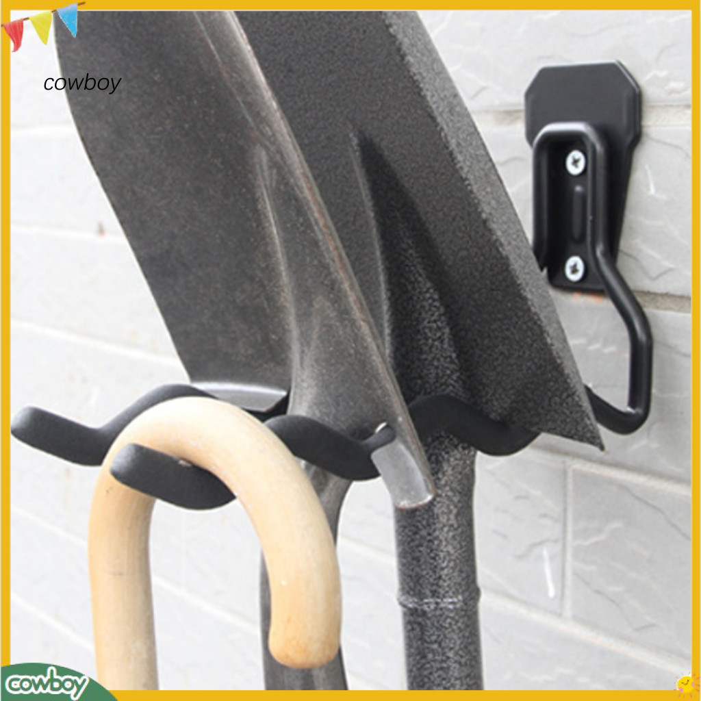 Heavy Duty U-shaped Garage Storage Hook Wall Mounted Metal Organizer for Extension Cords Tools Cables Water Pipes Space