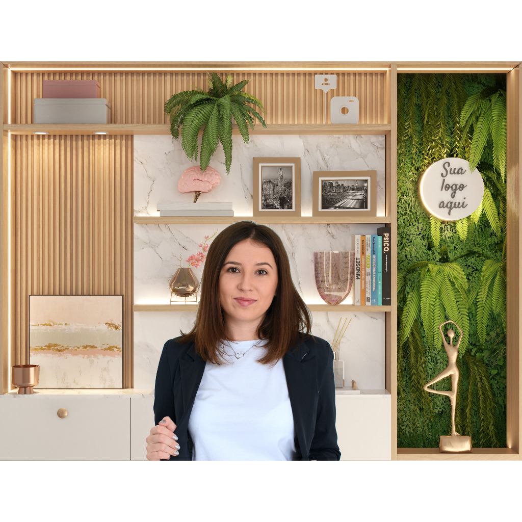 Cenário 3D em Tecido Fundo Fotográfico 1,30x1,70m Painel em Tecido Sublimado Personalizado