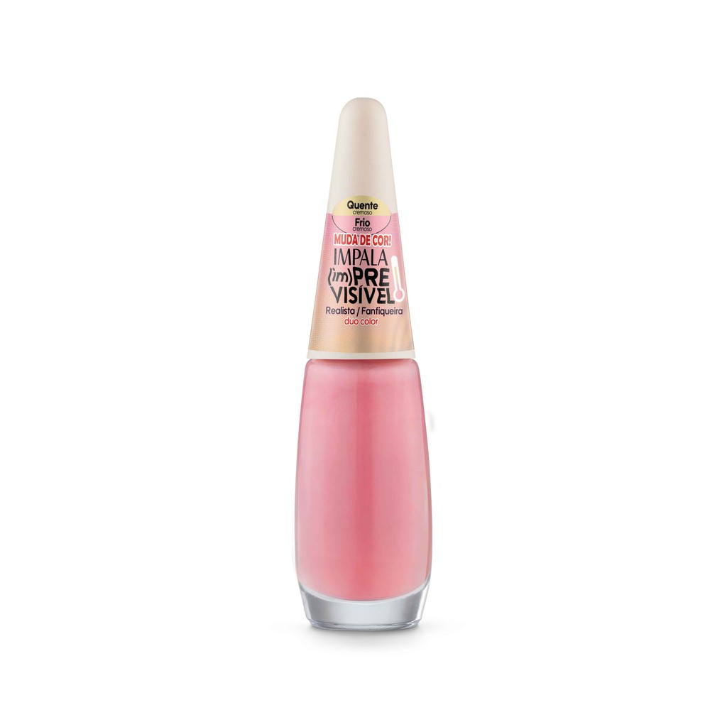 ESMALTE IMPALA (IM)PREVISIVEL DUO COLOR REALISTA FANFIQUEIRA