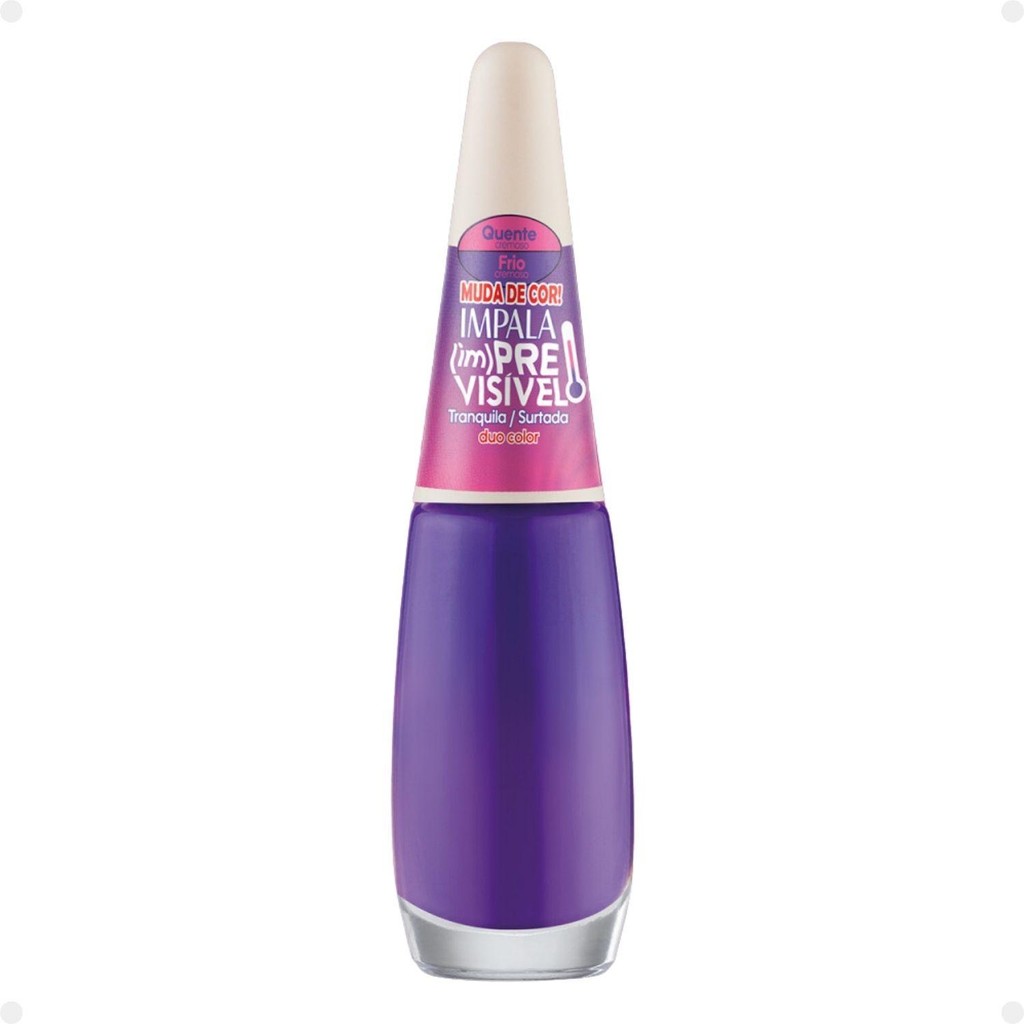 Esmalte Cremoso Impala (Im)Previsivel Duo Color Tranquila/Surtada 7,5ml