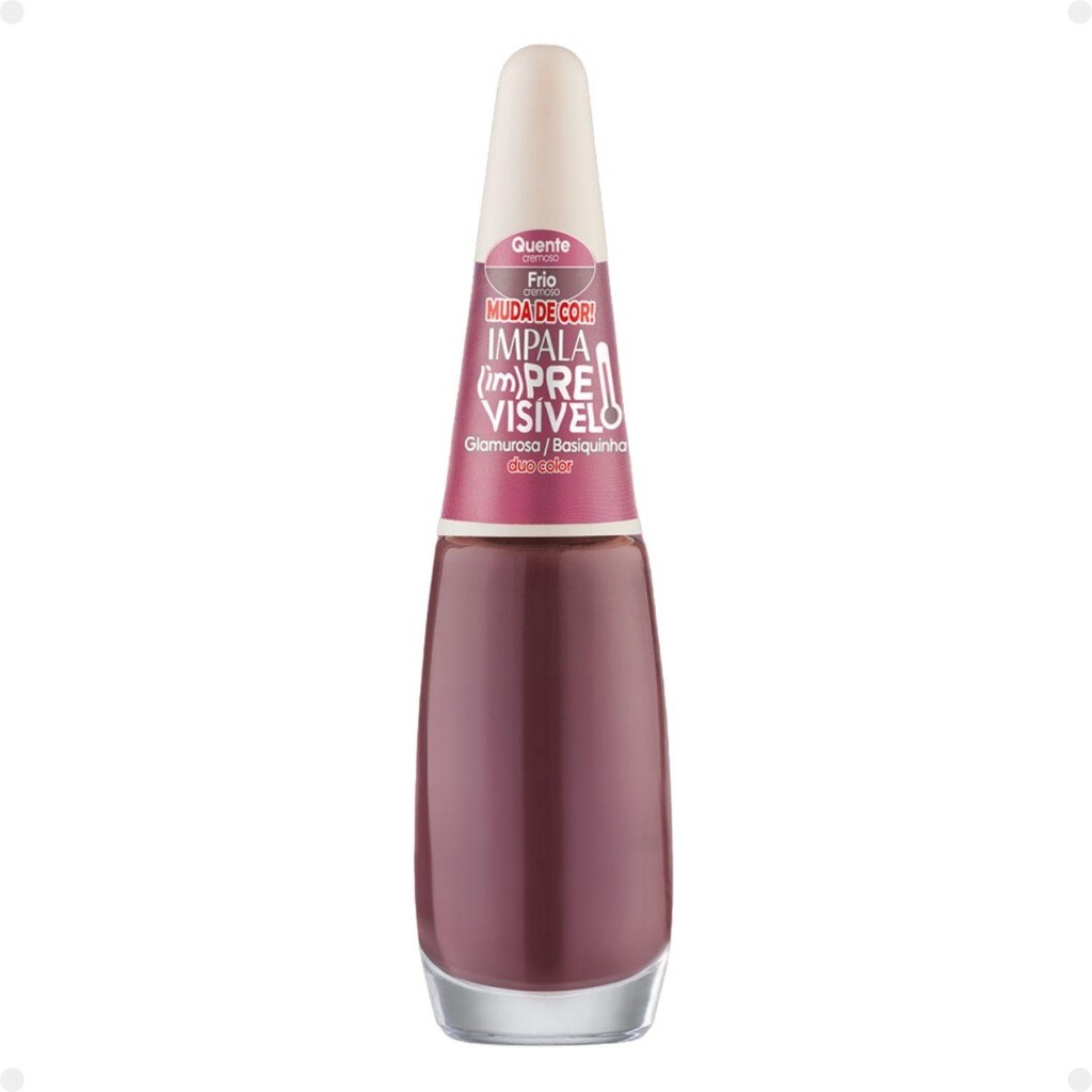 Esmalte Cremoso Impala (Im)Previsivel Duo Color Glamurosa/Basiquinha 7,5ml