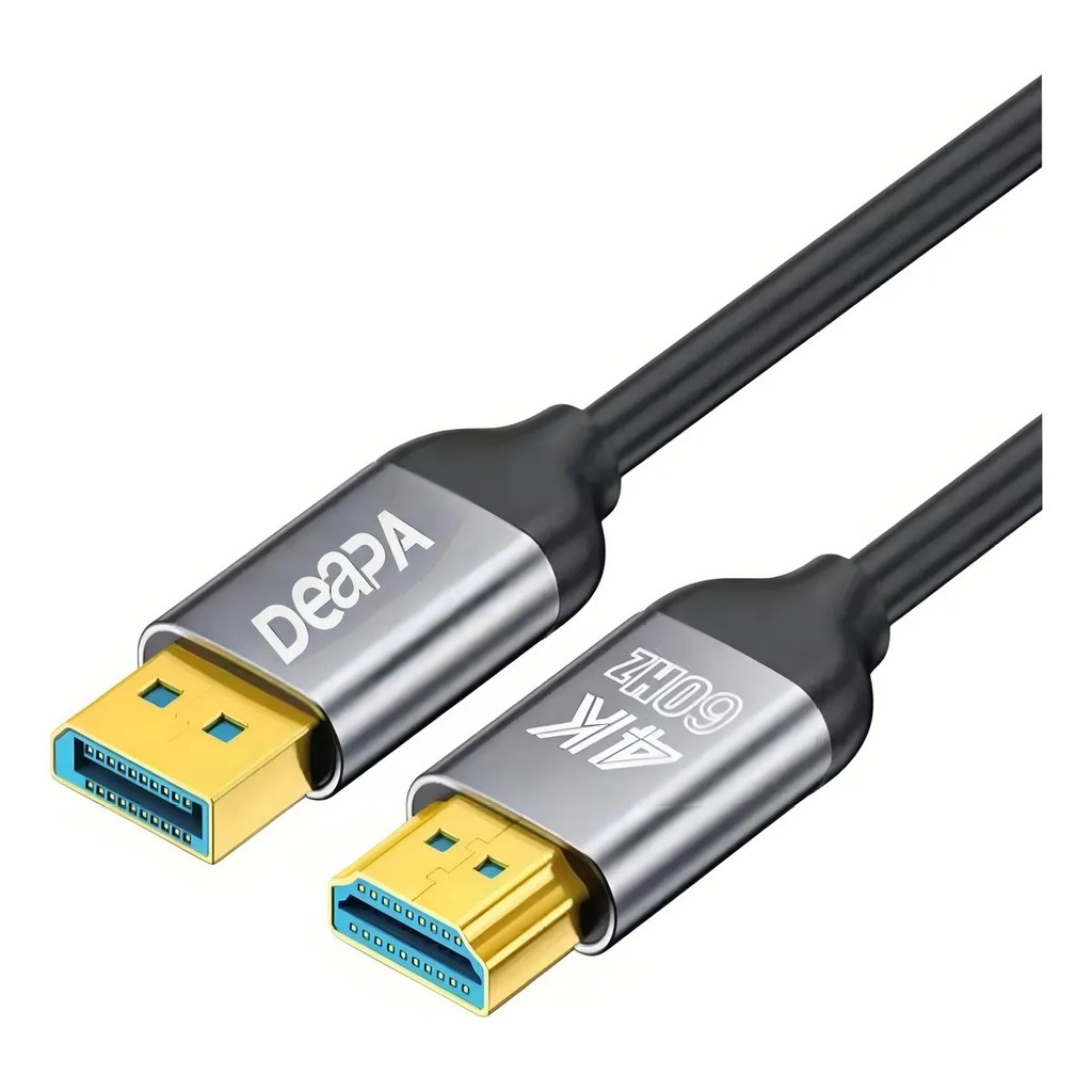Cabo Adaptador Displayport Dp Para Hdmi 4k 60hz 3m Metros