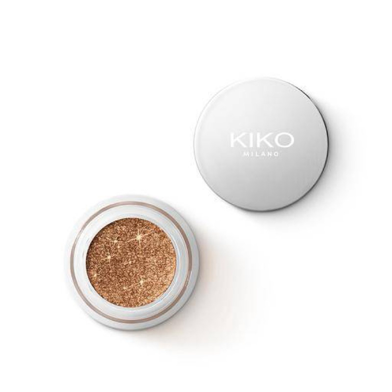 KIKO Milano Blue Me Sparkling Eyeshadow 03 – Bronze View cremoso com brilho