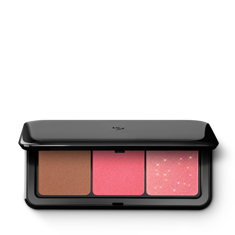 Multi Finish Trio Blush e Bronzer Palette 03 - Kiko Milano