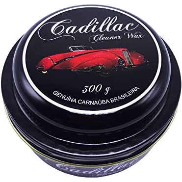Cera de carnaúba Cleaner Wax 300g c/ aplicador - Cadillac