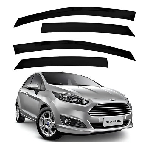 Calha De Chuva New Fiesta 2012 2013 2014 2015 2016 2017 Slim