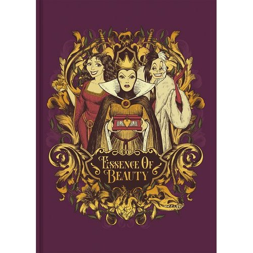 Caderno Capa Dura Vilões da Disney 160 Folhas - Sortida