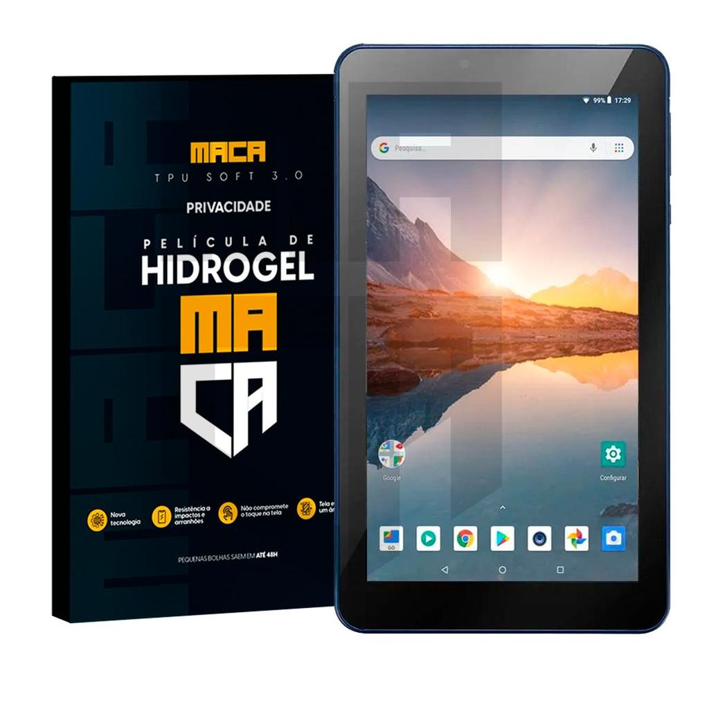 Película Hidrogel Tablet Multilaser M7S Plus Privacidade