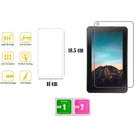 Película Vidro P/ Tablet Multilaser M7s Go Nb316 Nb317