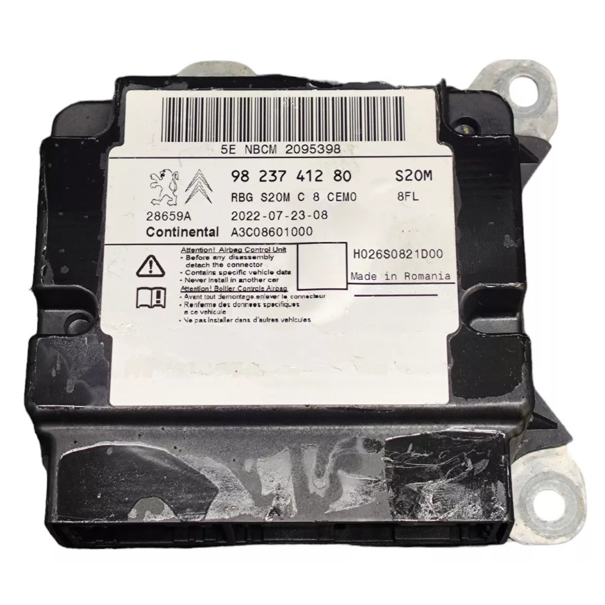 Modulo Central Peugeot 208 2020 2021 2022 9823741280