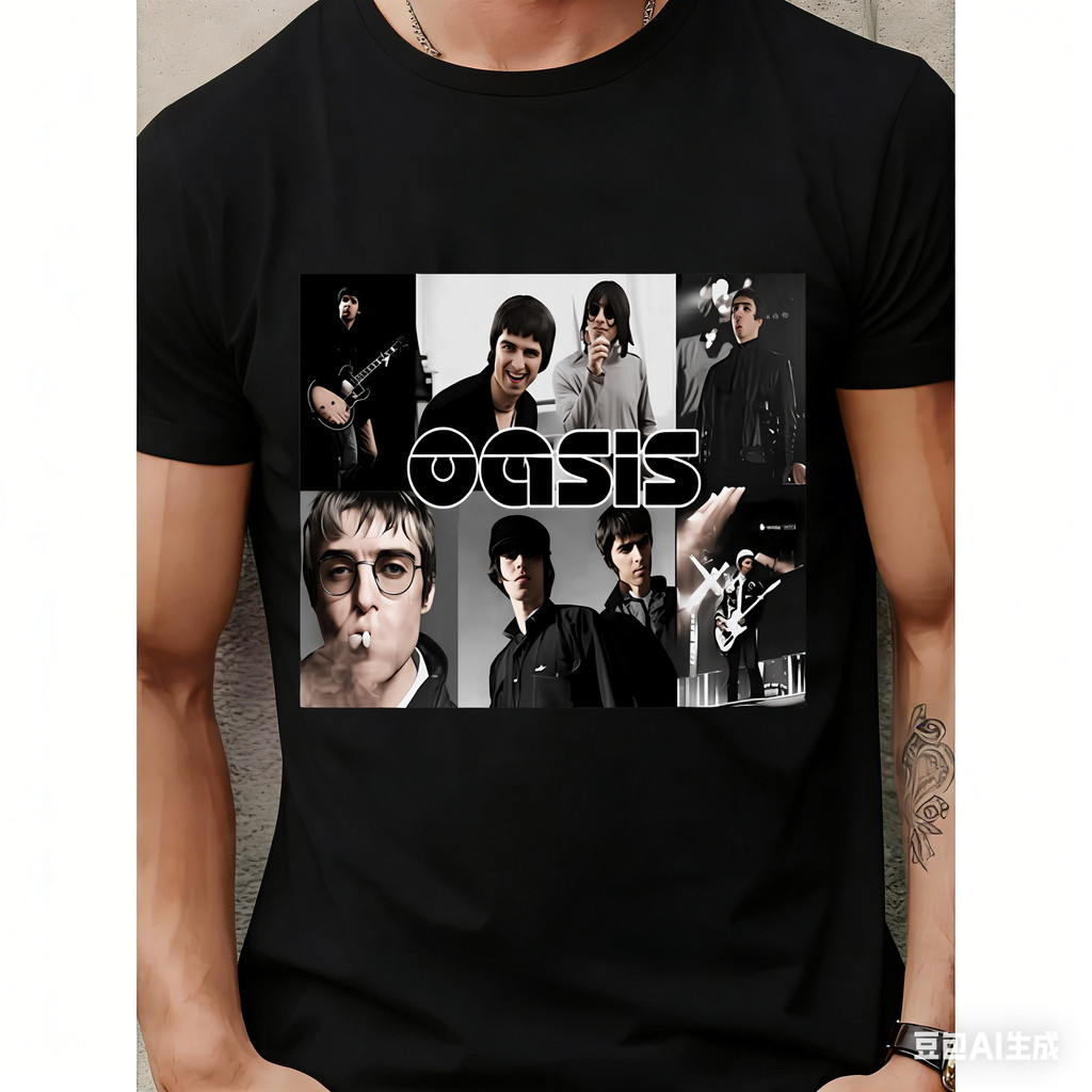 Poster Oasis Rock Band Decoração De Parede Para Quarto Teen Pop Art Cultura Retro Musica Tela