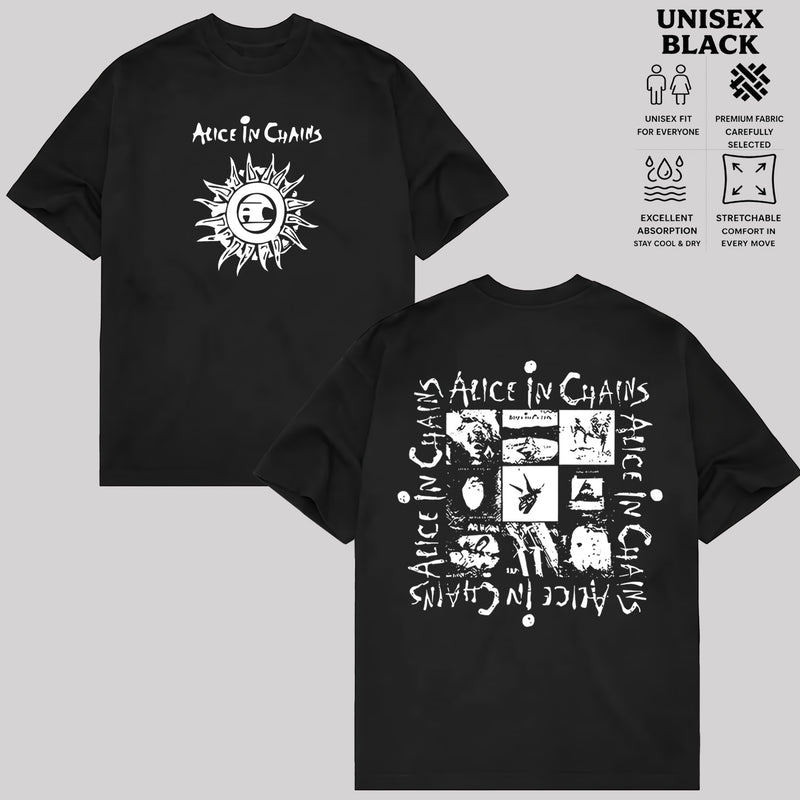 Camiseta Album Rock Band Vintage Gráfico Elegante Atemporal Estilosa Retrô