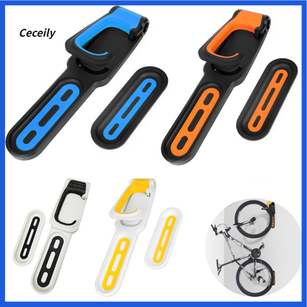 Load-bearing Wall Bike Rack Bicycle Storage Heavy Duty Adjustable Vertical Mount – Garage Hanger Hook for Mtb Road Mou