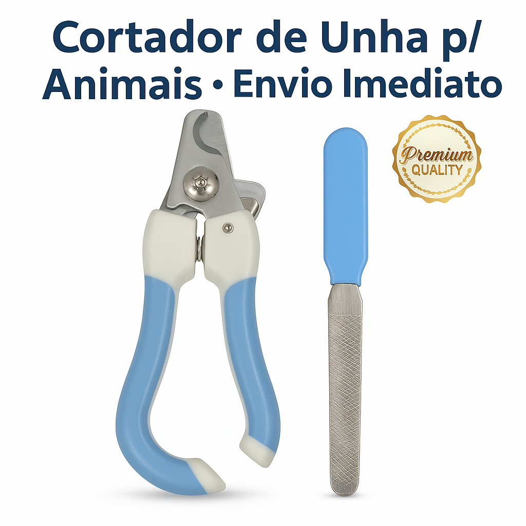 Cortador de Unha para Cães e Gatos KA-2245 – Corte Preciso e Seguro | Envio Imediato
