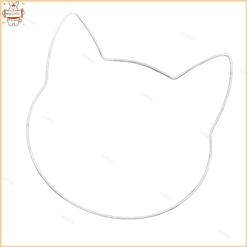 Reusing Paletas Mistura Aquarela Placa Formato Gatos Transparentes Superfícies Acrílicas Lisas Para Pr