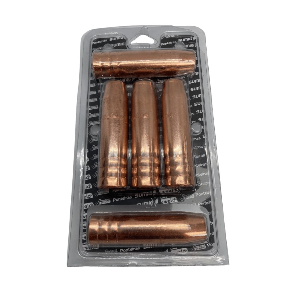 PONTEIRA UNICA LONGA RQ 16MM WELD 3P - KIT 5 PEÇAS